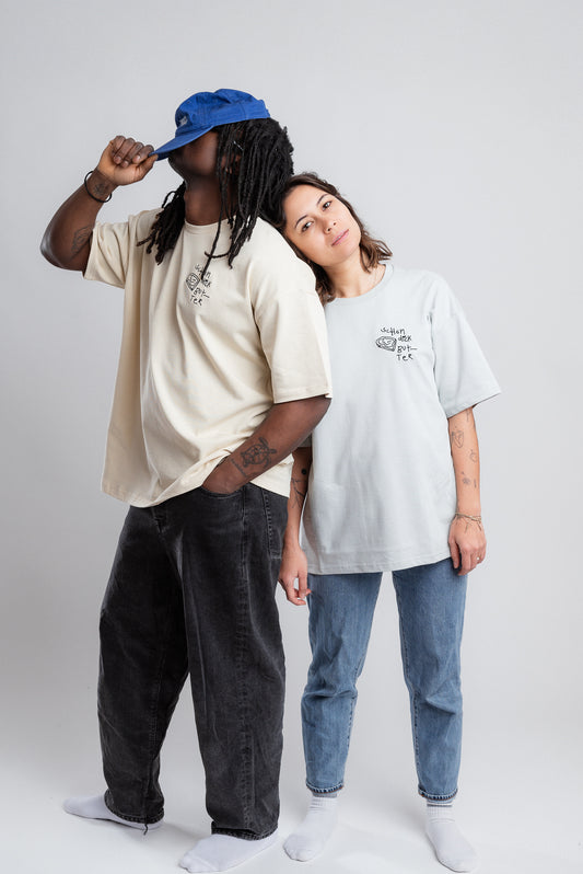 schön dick butter oversize shirt | bio baumwolle | unisex