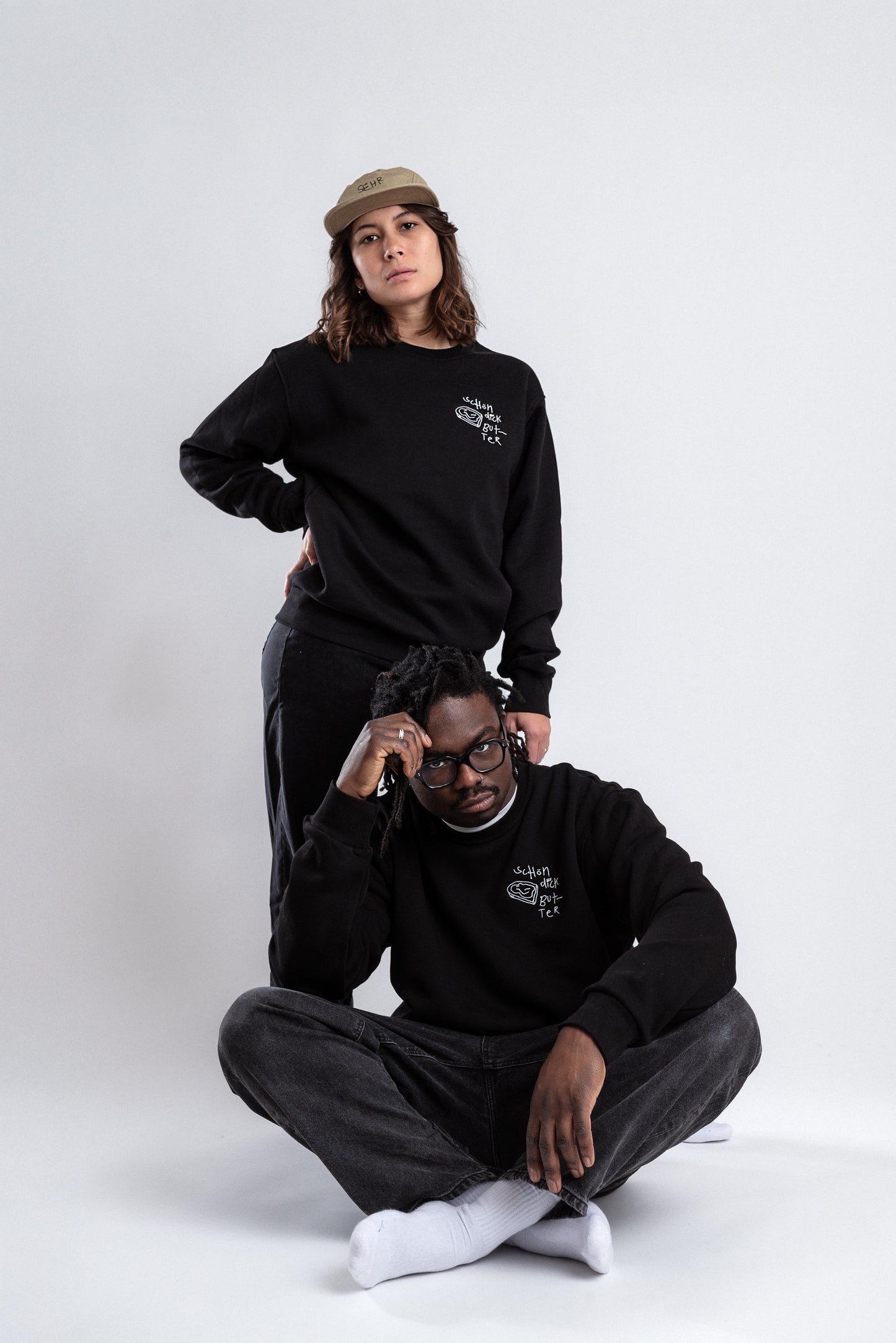 schön dick butter oversize sweater | bio baumwolle | unisex