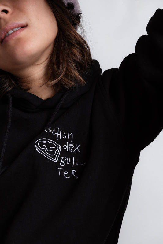 schön dick butter oversize hoodie | bio baumwolle | unisex