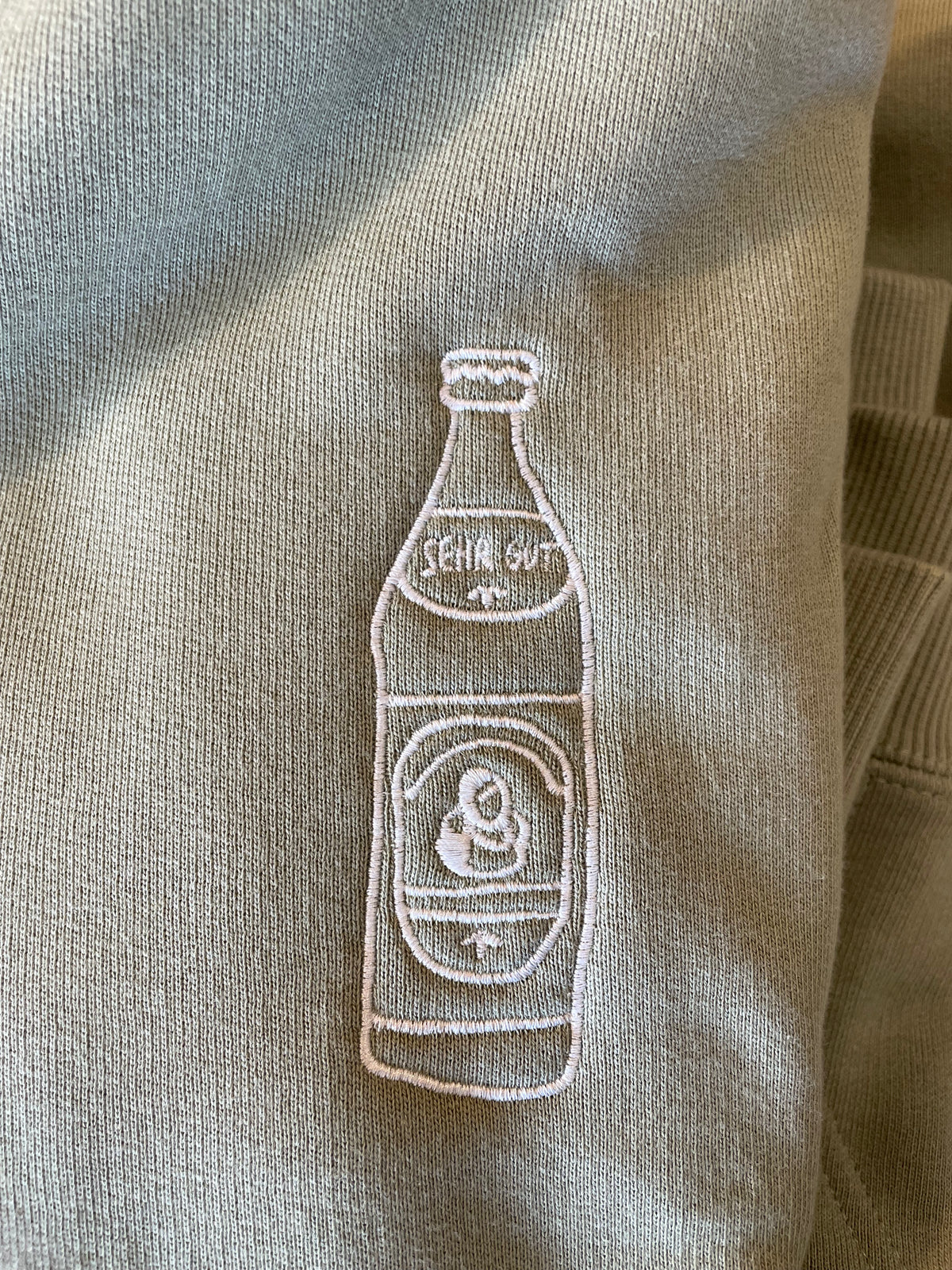 sehr gutes bier oversize hoodie / bio baumwolle / unisex