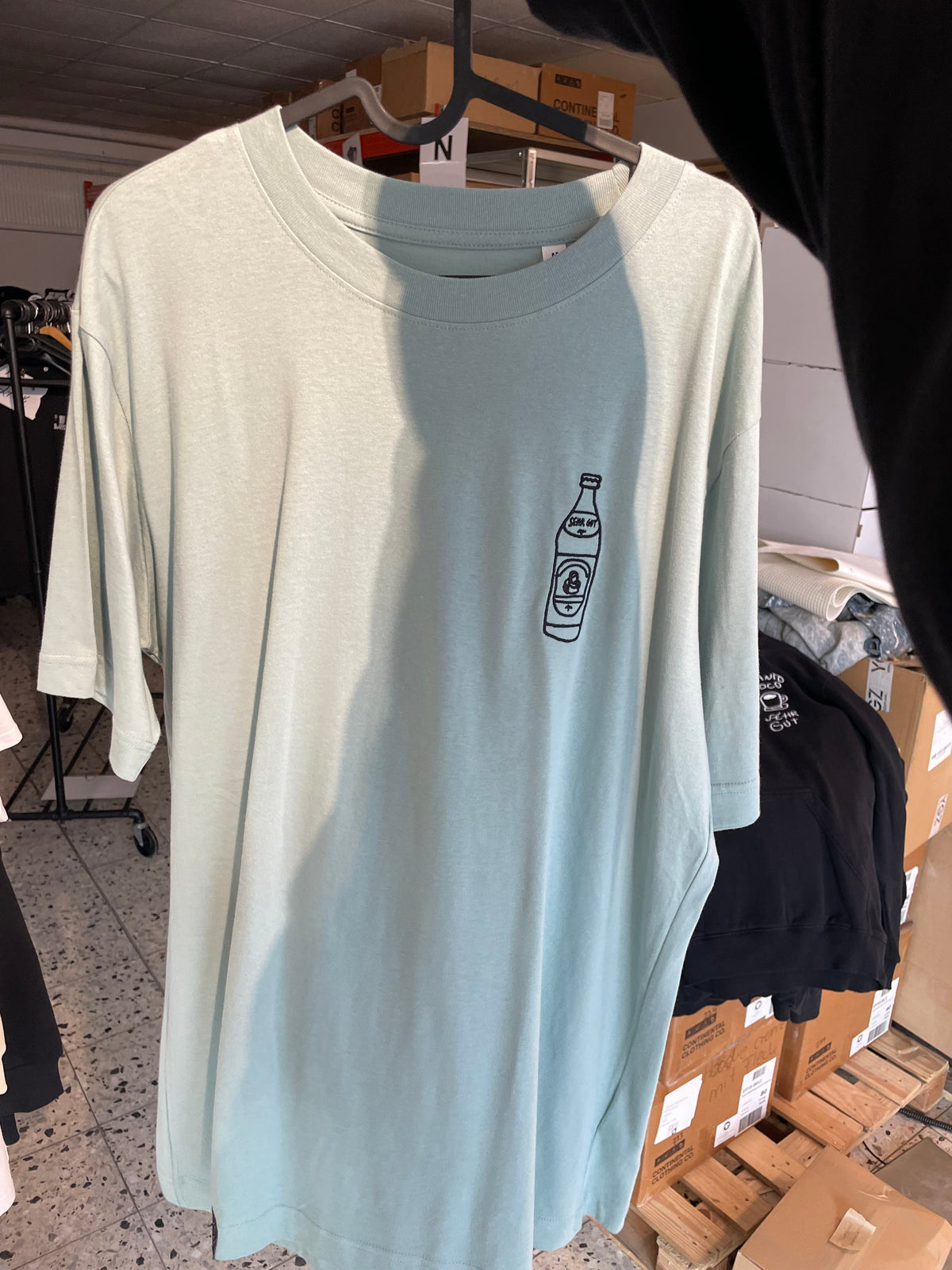 sehr gutes bier oversize shirt | bio baumwolle | unisex